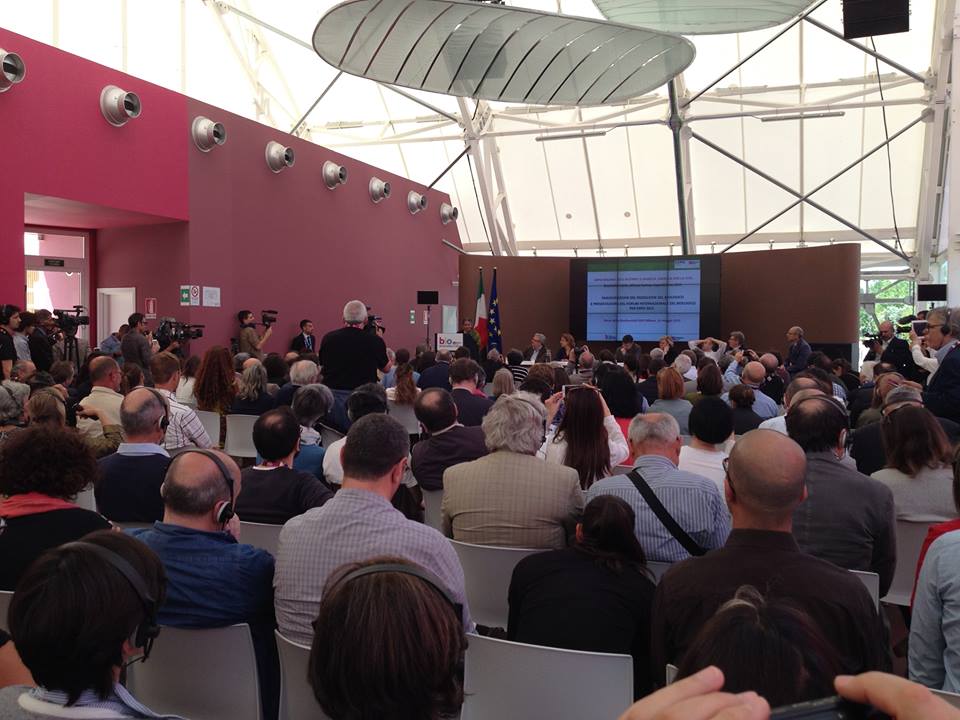 16.5 – EXPO Milano 2015 – TPLM all’Inaugurazione Padiglione Biodiversità con Vandana Shiva
