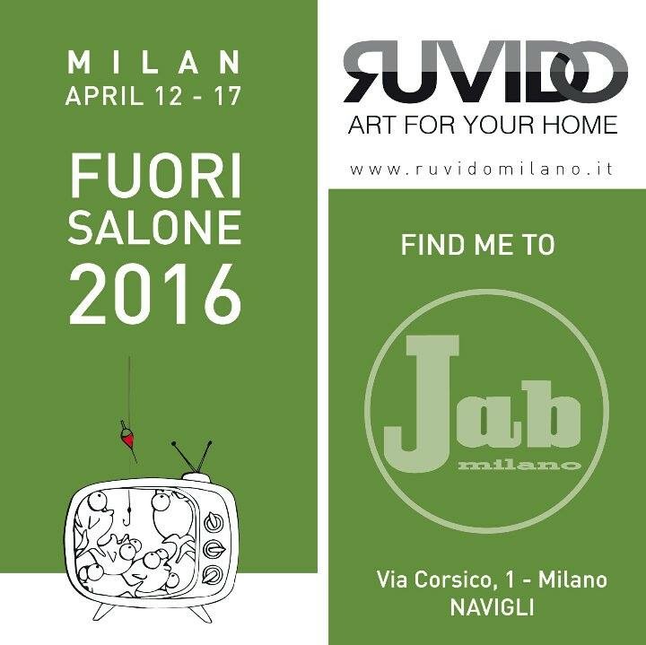 Milan, April 12-17, Fuori Salone 2016 – Ruvido, Art for your home